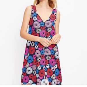 LOFT Fireworks Swing Dress
